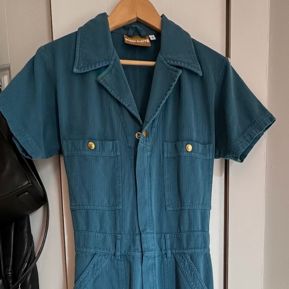 Big Bud Press Women's Blue Jumpsuit